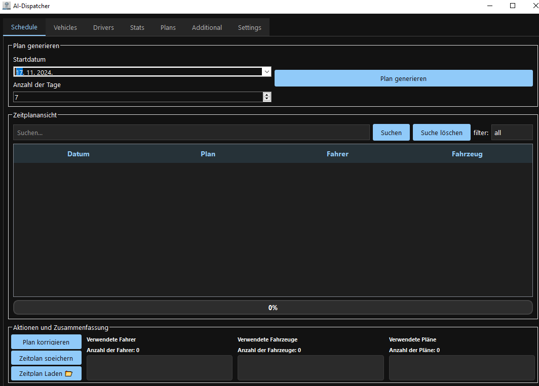 AI-Dispatcher Dashboard